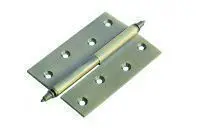 Петля латунная Morelli MB 120X80X3.5 AB R C