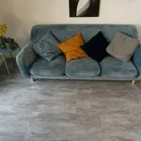 SPC ламинат Vinilam Ceramo Vinilam Stone 8 mm WPC Цемент Светлый 71614