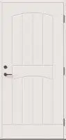 Входная теплая дверь VILJANDI ED62 Gracia глухая белая