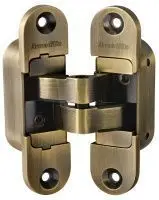 Петля скрытая Armadillo Architect 3D-ACH 60 AB бронза левая 60 кг