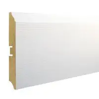 Плинтус под покраску SMARTPROFILE Paint 3D Wood 100B