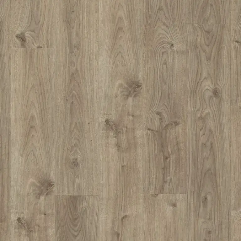 Кварцвиниловая плитка Quick Step Balance Click Дуб коттедж серо-коричневый BACL40026