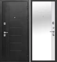 Серебро 9 см зеркало Эмалит белый