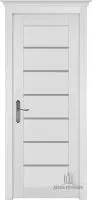 Полотно Двери регионов Кант Эмаль белая стекло