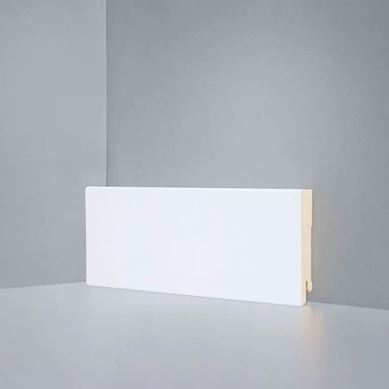 Плинтус напольный Deartio U 106-80 белый Плинтус напольный Deartio U 106-80 белый