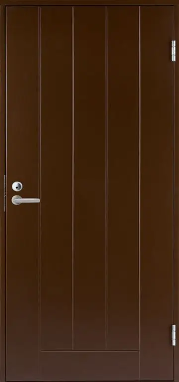 Входная финская дверь JELD-WEN Basic 010 глухая коричневая Входная финская дверь JELD-WEN Basic 010 глухая коричневая