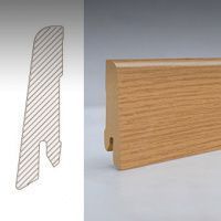 Плинтус ламинированный Egger (60х17х2400мм)